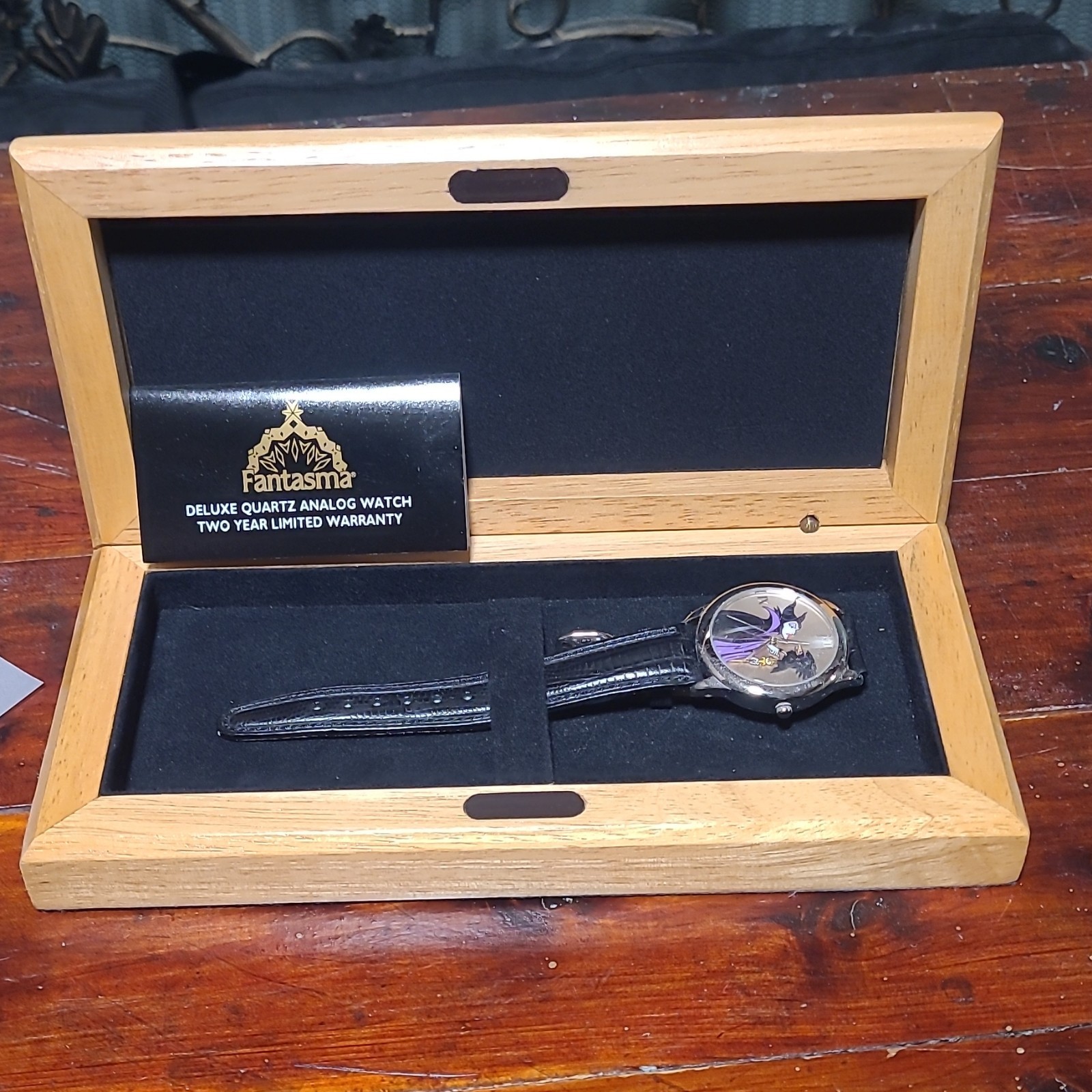 Fantasma Maleficent Disney Marc Davis Signature Series Quartz Watch