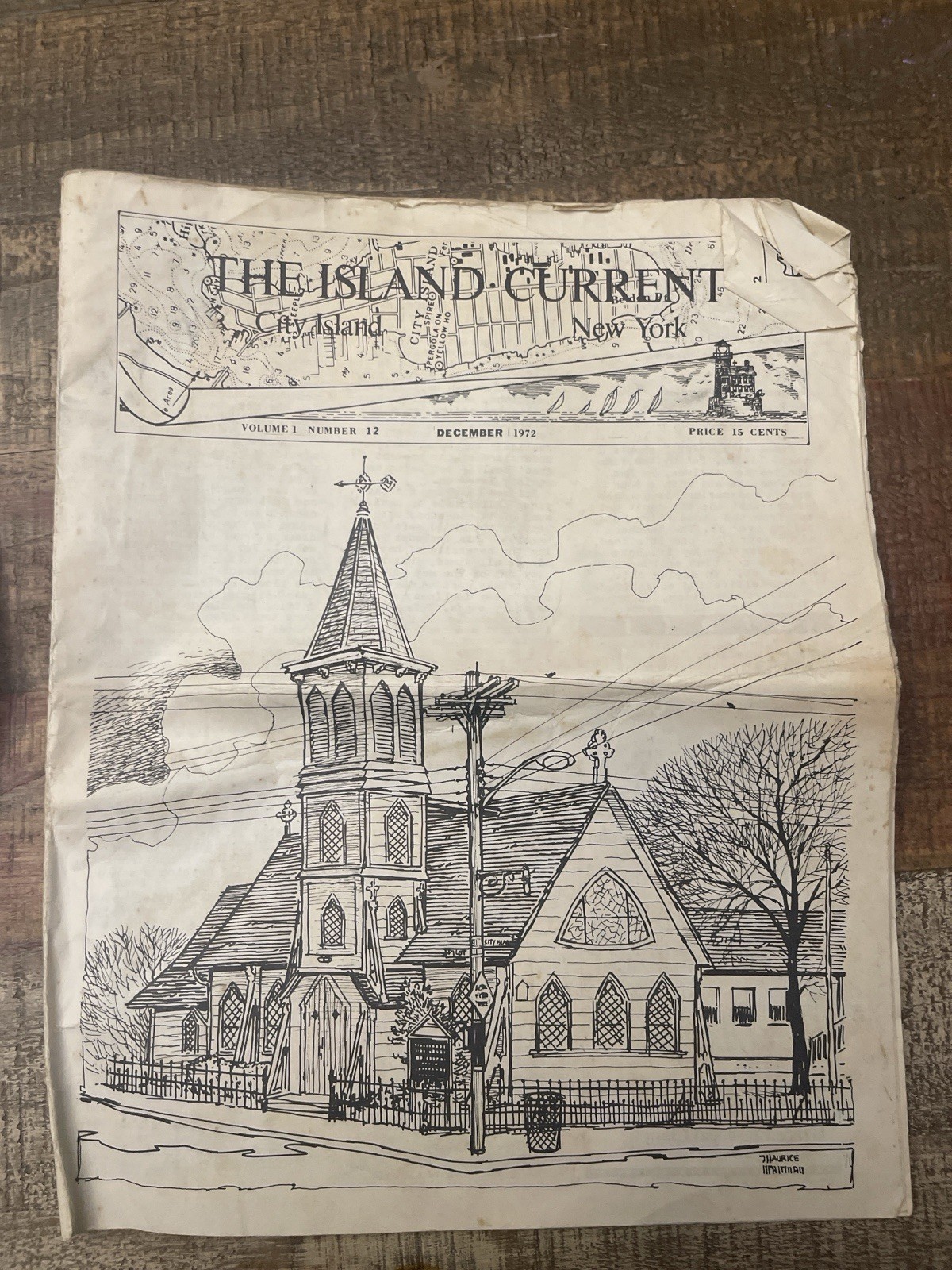 The Island Current City Island NY Newspapers 1972 Illustrated Architecture The Island Current City Island NY Newspapers 1972 Illustrated Architecture