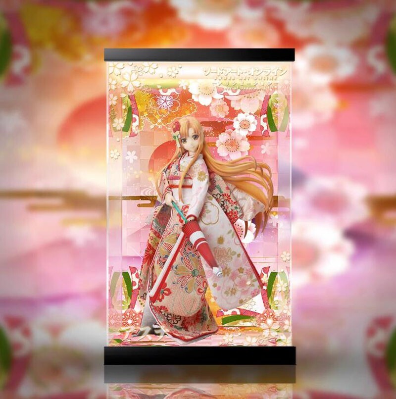 NEW F:NEX Sword Art Online Asuna Japanese Doll 1/4 Complete Figure Display Case