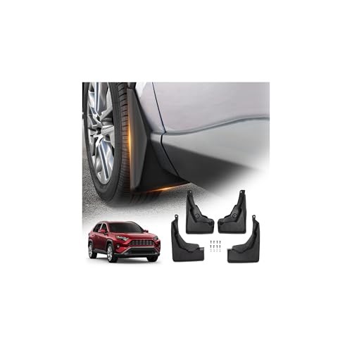 Powerty Custom Fit for Mud Flaps Toyota RAV4 2025 2024 2023 2022 2021 2020 2019