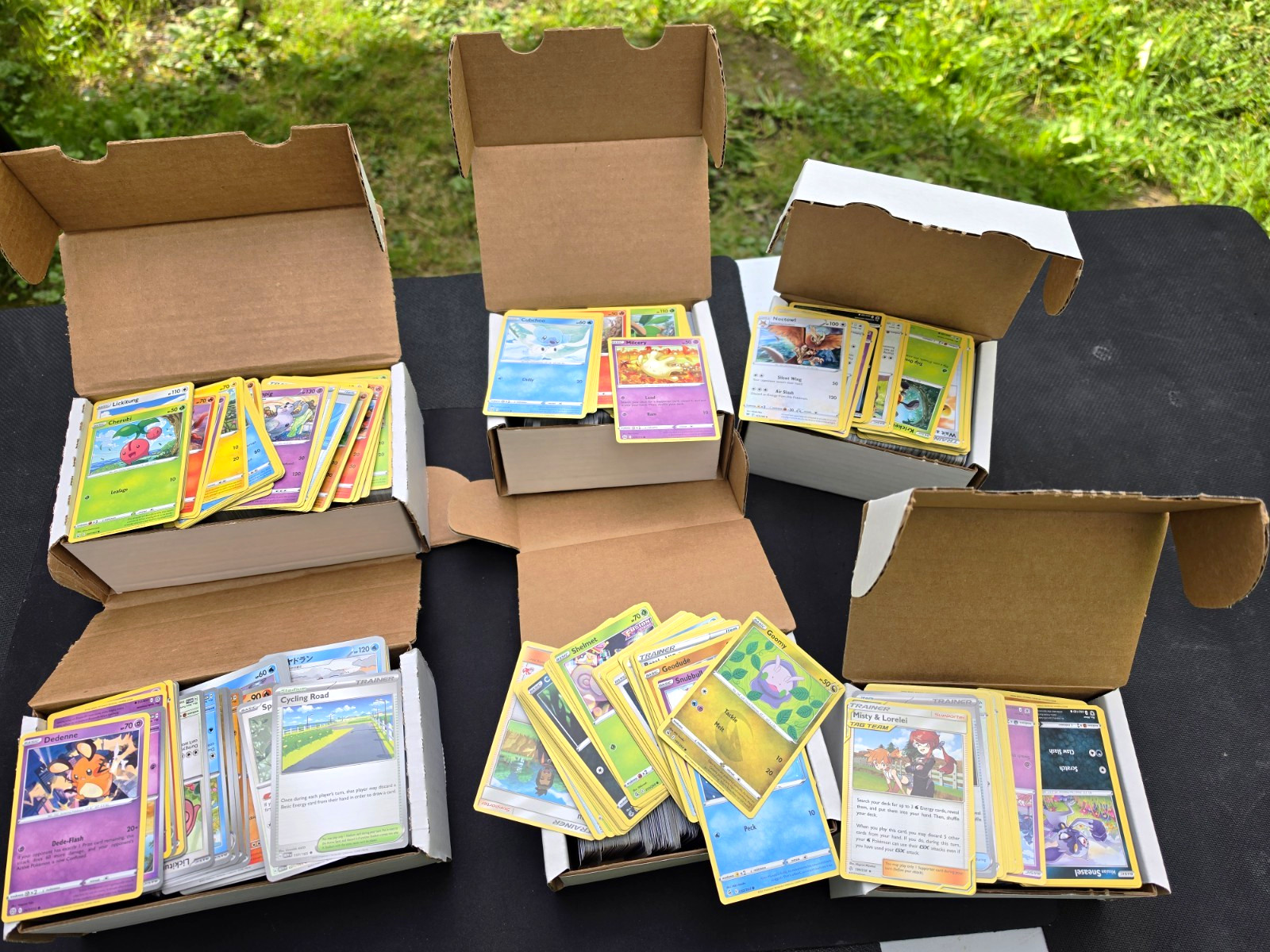 2000ish Pokemon Card Bulk Lot Sword Shield Commons Uncommons Codes Energy Boxes