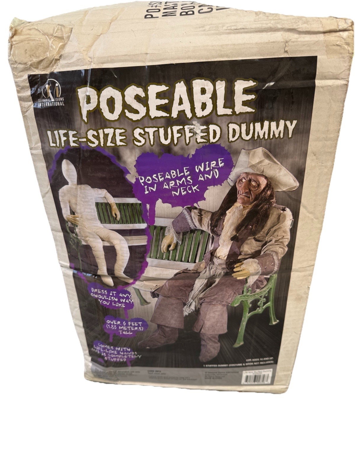LifeSize STUFFED FLEXIBLE DUMMY BODIES Halloween Holiday Spooky Dead Props