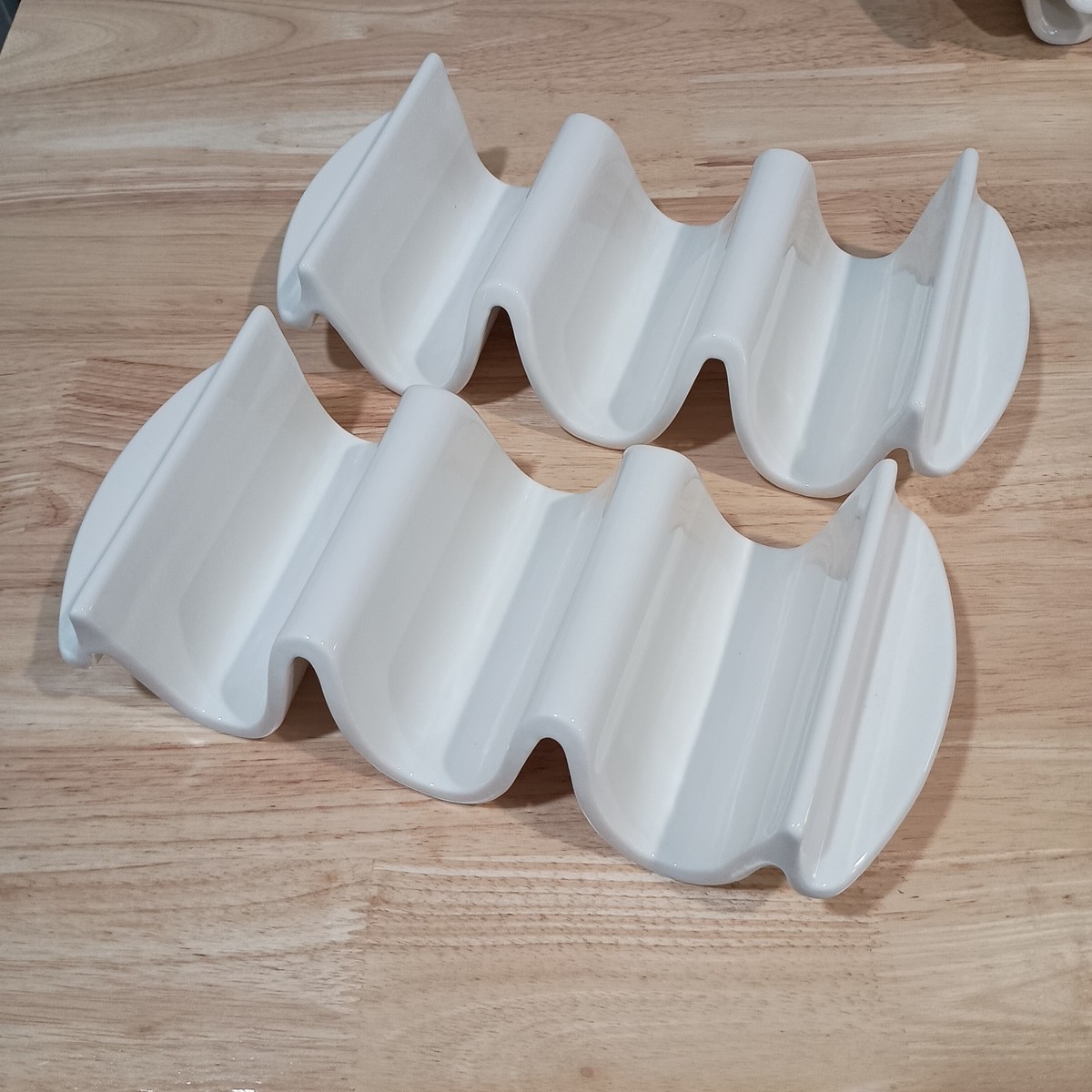 Dowan Ceramic Taco Holders Set Of 2