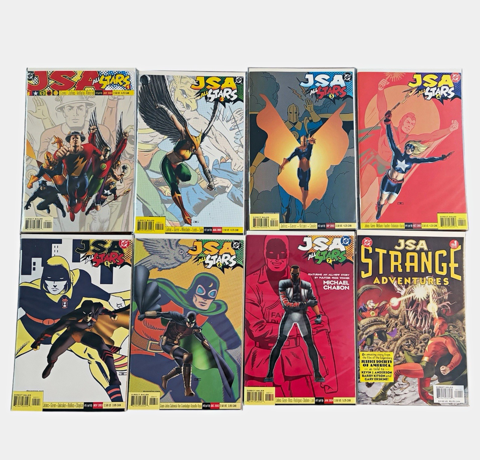 JSA All Stars #1-7 + JSA Strange Adventures #1 Complete Lot Run VF/NM DC Comics
