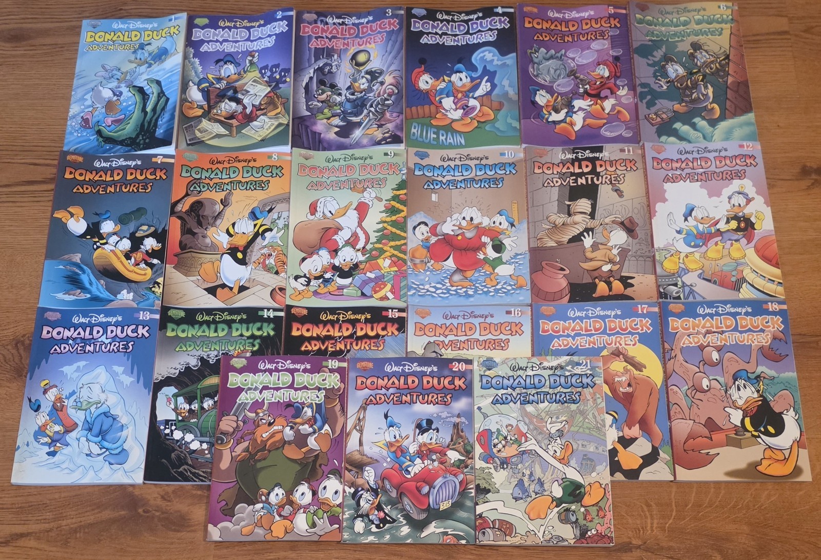 Gemstone Adventures Of Donald Duck Trade Paperback Issues 1-21 Walt Disney new