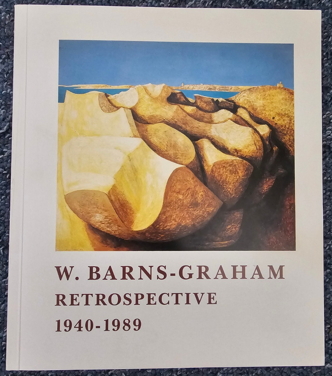 1989 W Barns-Graham Retrospective Exhibition Catalogue St Ives Abstract Art