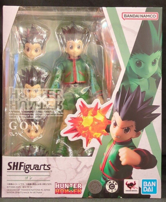 S.H.Figuarts HUNTER×HUNTER Gon Freecss Action Figure BANDAI SPIRITS Japan New