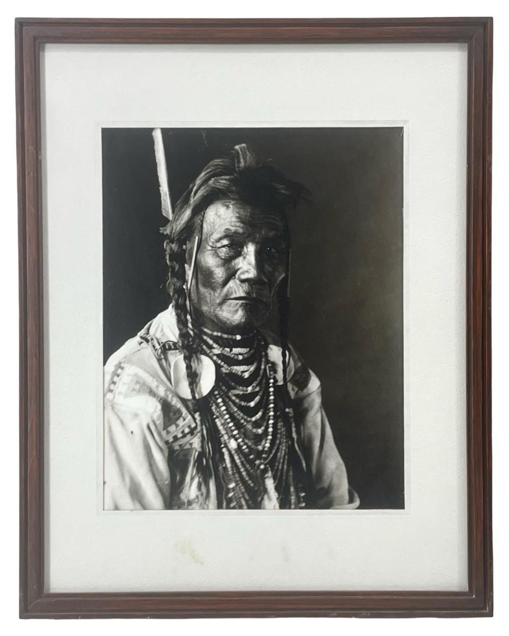 T.J. Hileman Bird Rattler Blackfeet Native American Vintage Photo Glacier Park T.J. Hileman Bird Rattler Blackfeet Native American Vintage Photo Glacier Park