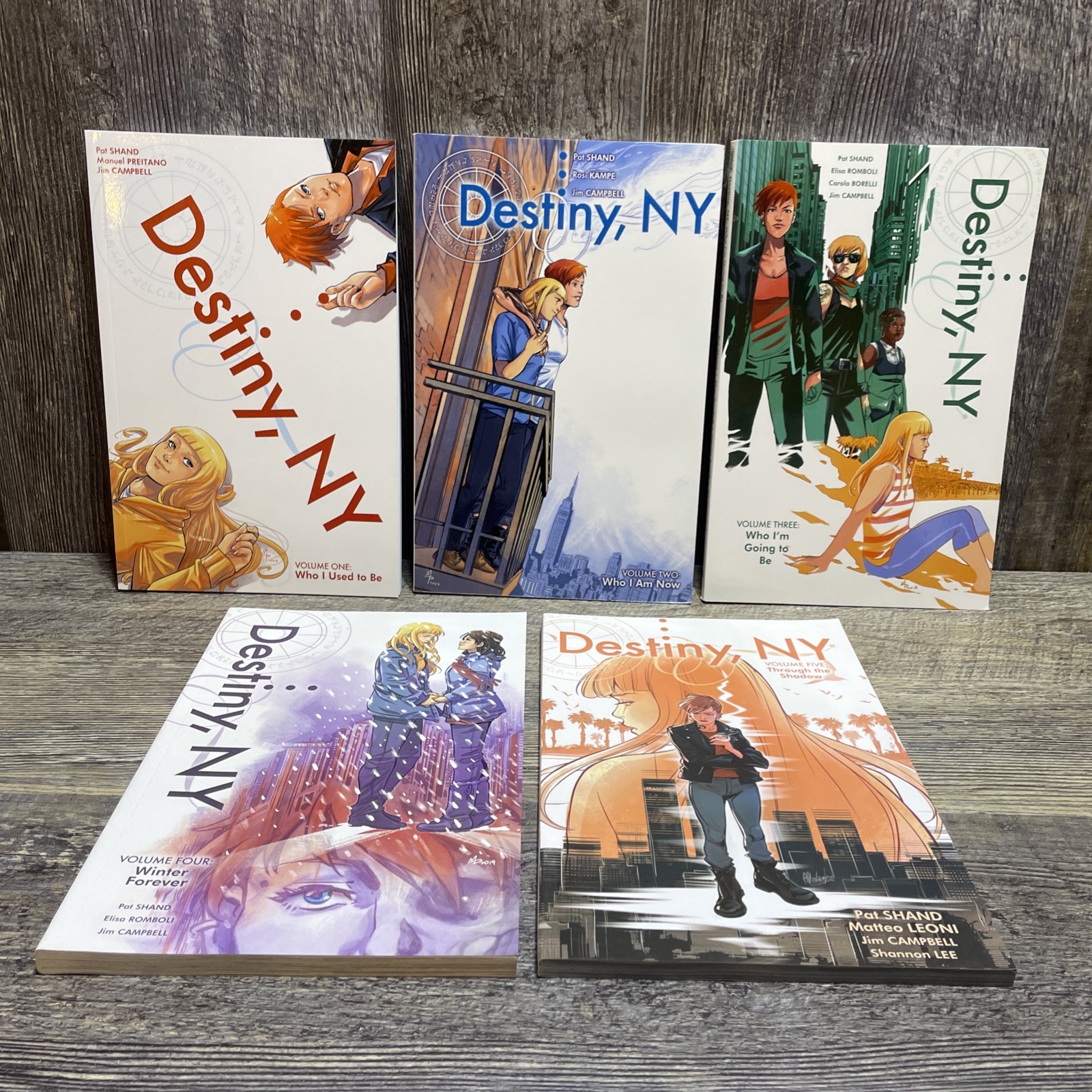 Destiny, NY Volumes 1-5 Pat Shand Manuel Preitano Jim Campbell Space Between