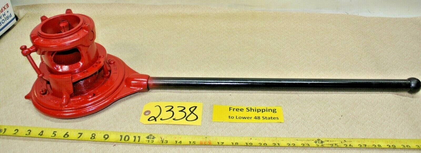 Ratcheting Pipe Threader Die Head Ridgid #65-R 1