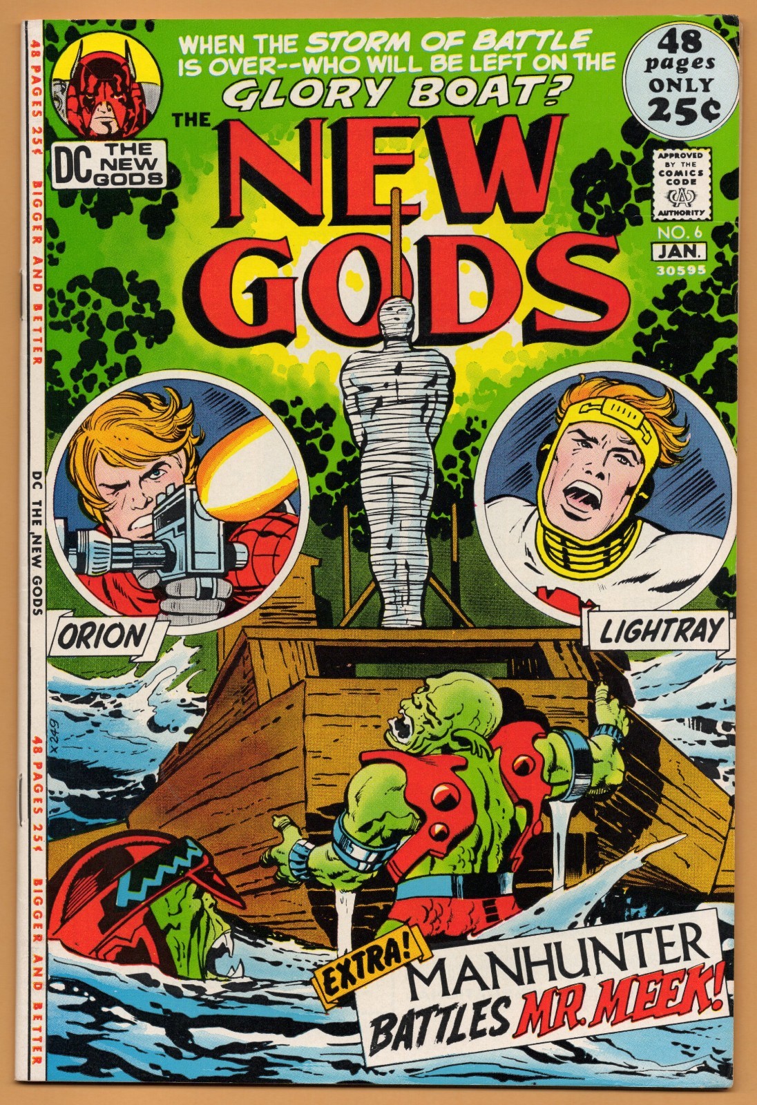 NEW GODS    # 6     8.5       VERY FINE +   JACK KIRBY