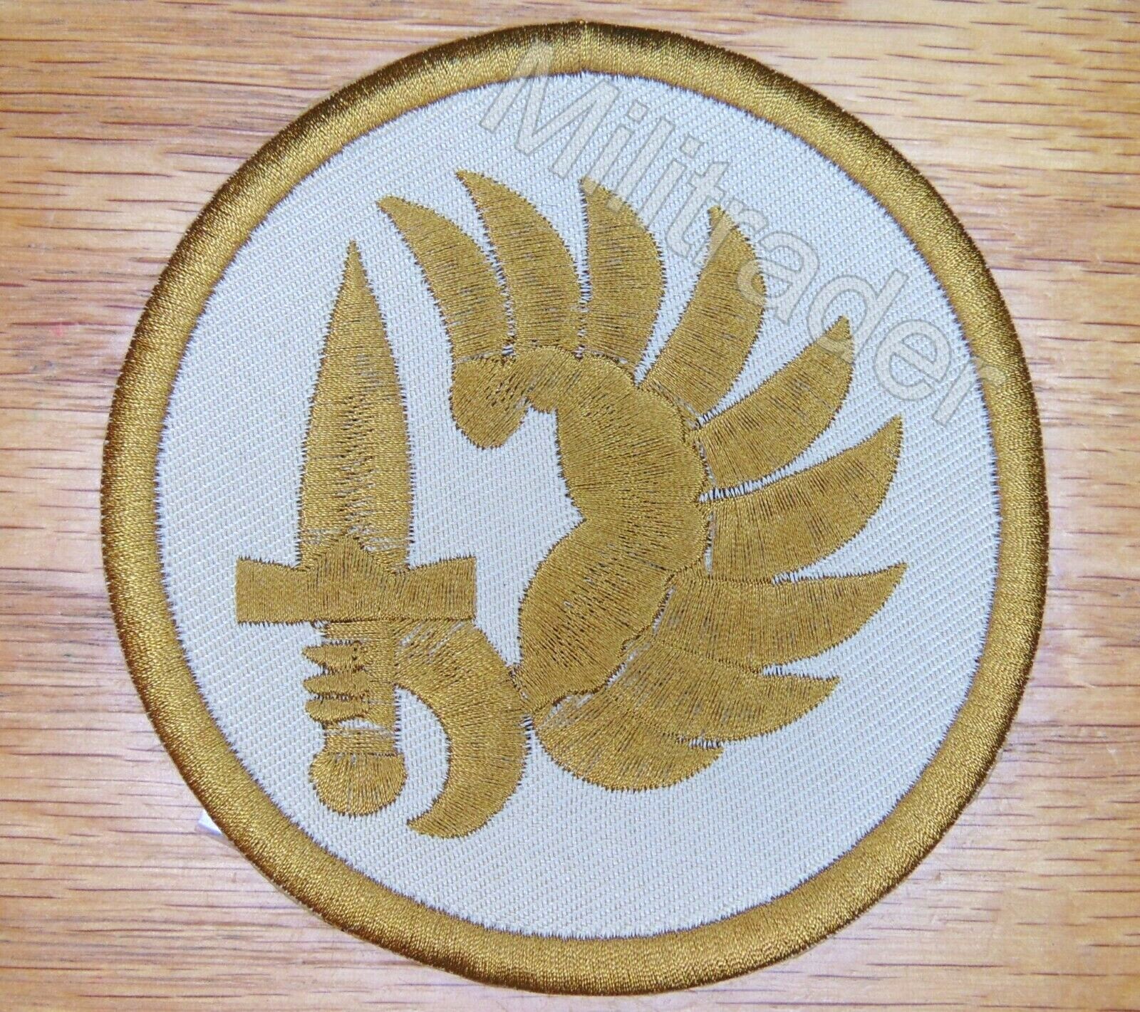 France French Foreign Legion 2nd Regiment Paratrooper Patch (Desert-Khaki) 