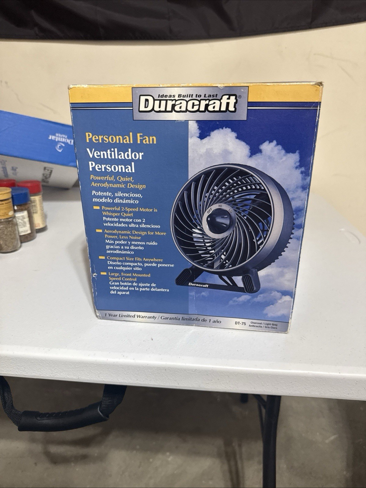 vintage Duracraft DT-70 Series Turbo Fan 