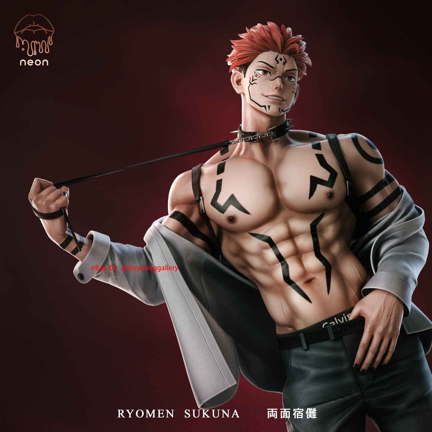 Pre-sale NEON Studio Jujutsu Kaisen Ryomen Sukuna 1/6 Limited Statue Figure