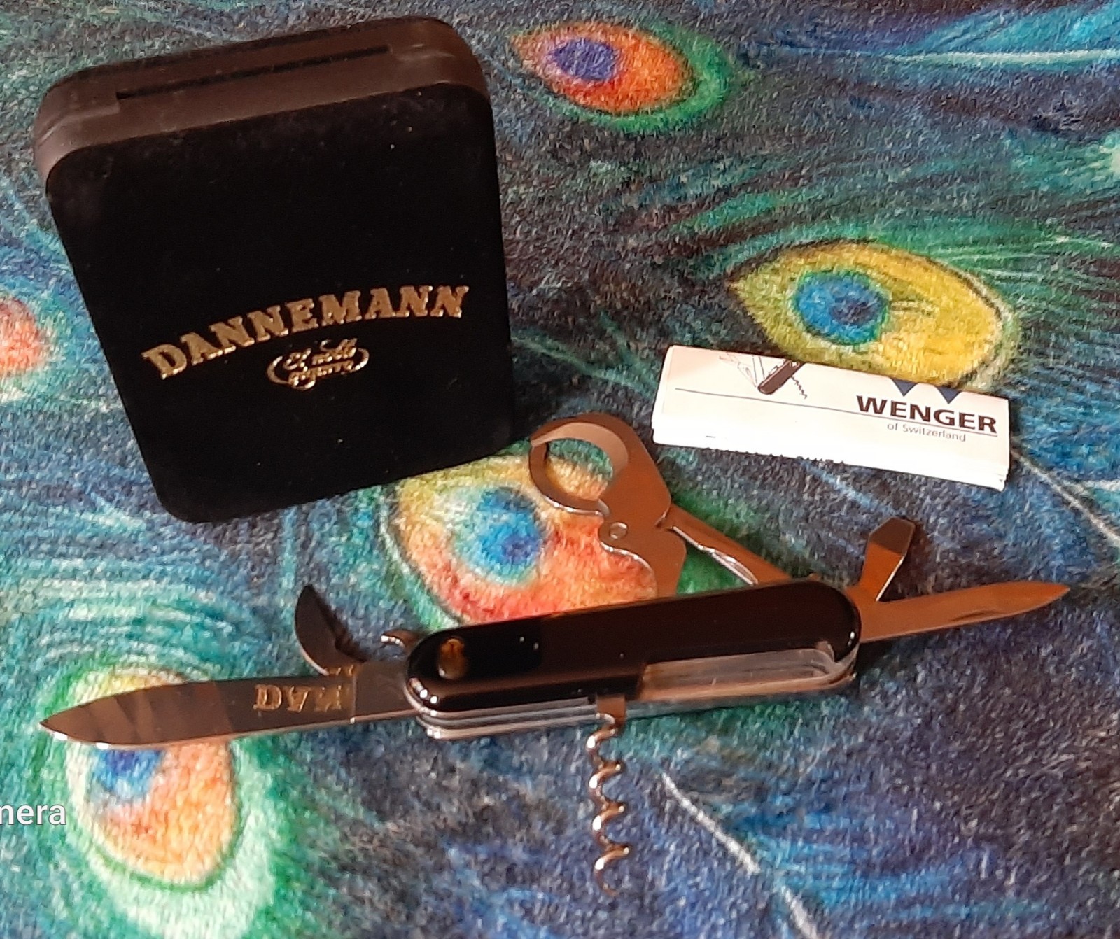WENGER SWISS ARMY POCKET KNIFE WITH CIGAR CUTTER 6 TOOLS NEW IN BOX...