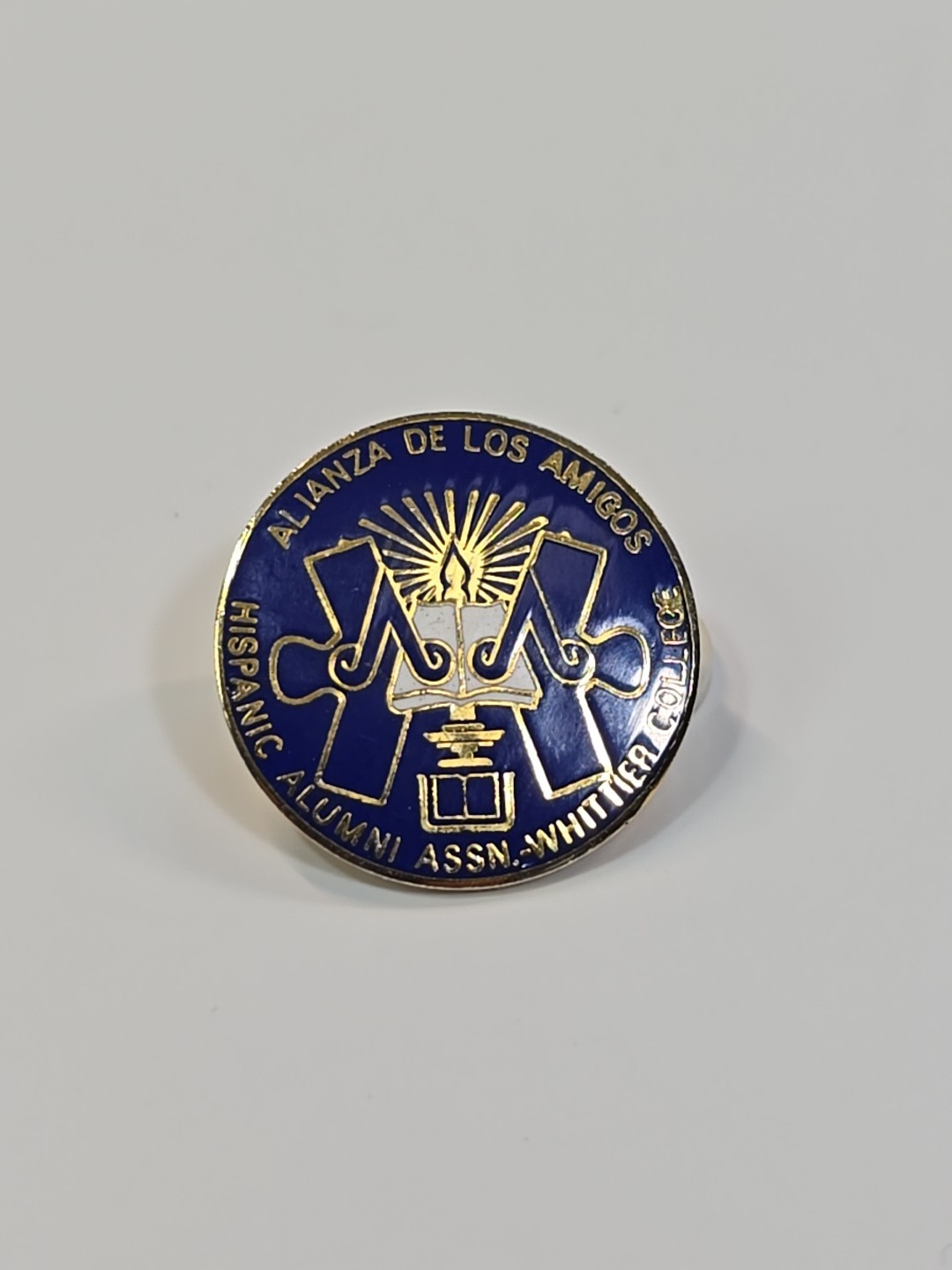 Whittier College Hispanic Alumni Association Lapel Pin California Go Poets