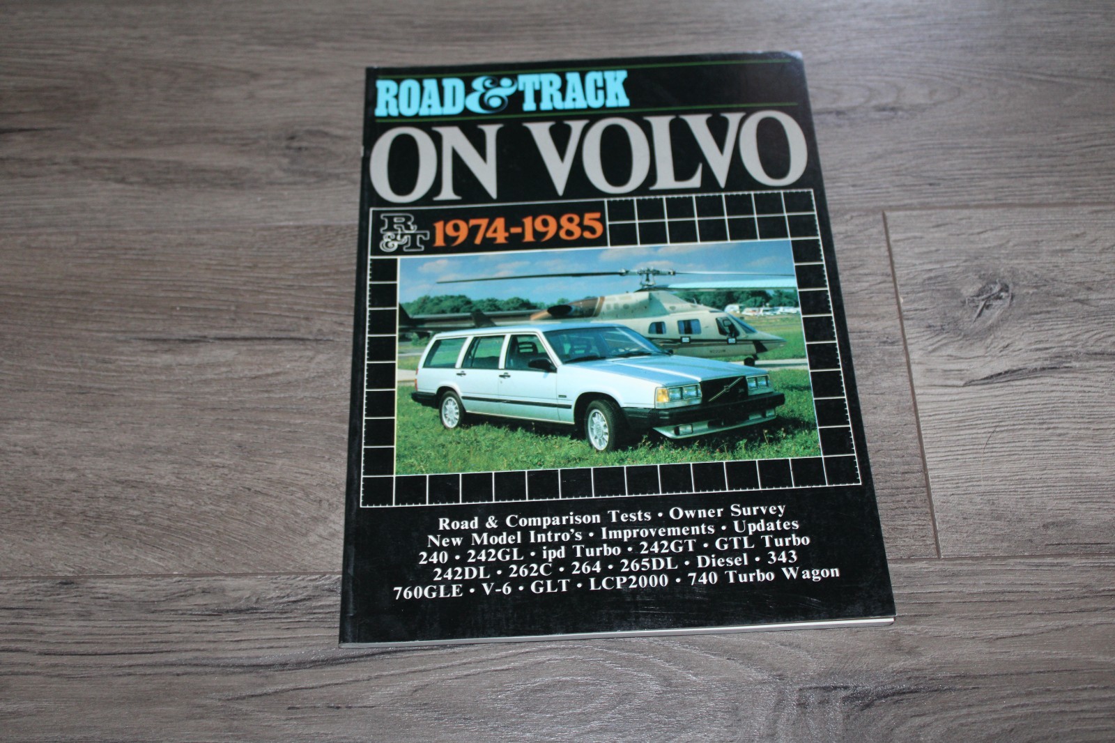 Road & Track on 1974-1985 Volvo magazine article compilation Brooklands