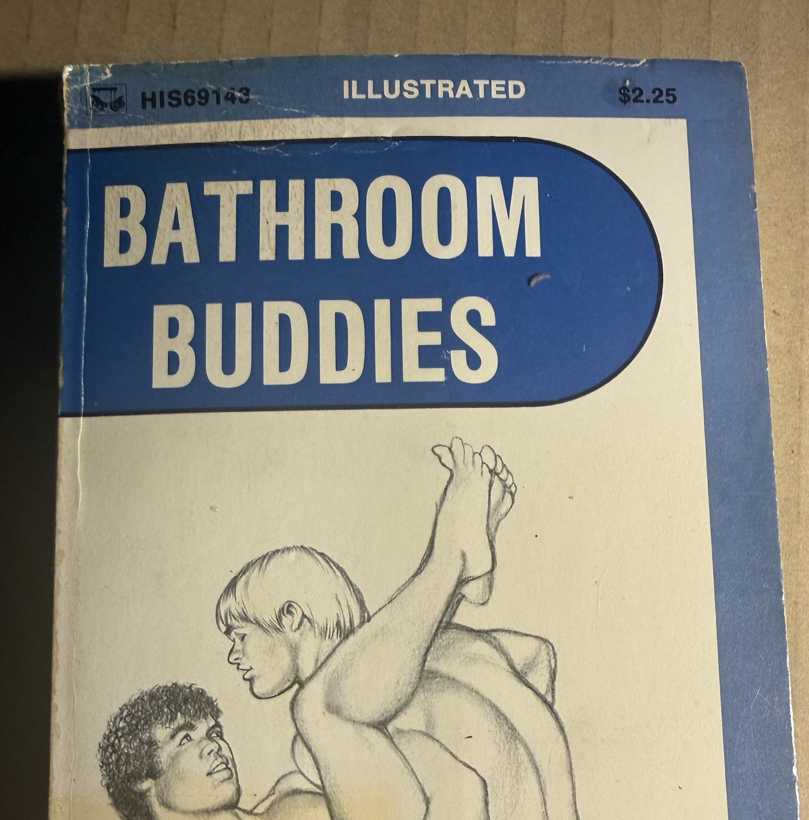 BATHROOM BUDDIES - 1975 SAMUEL WEST - SURREY HIS69  VTG PULP NOVEL GAY INTEREST