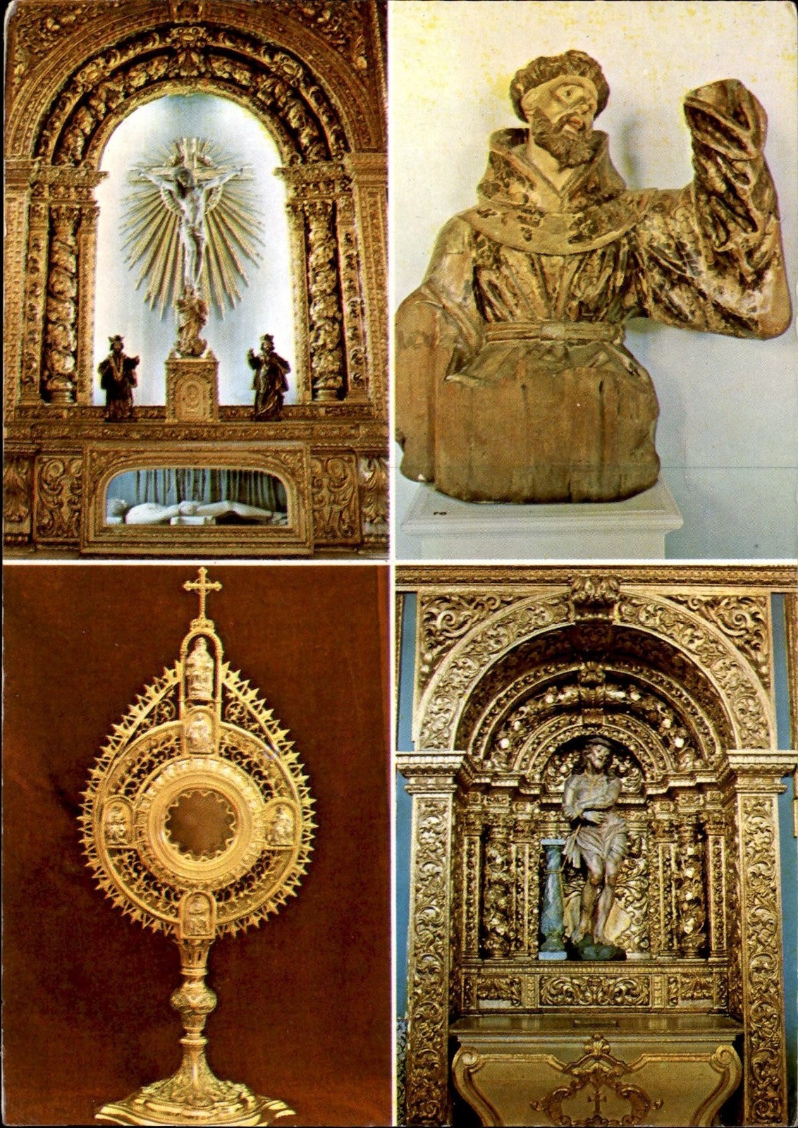 Franciscan Museum of Holy Art, Recife, Brazil Postcard