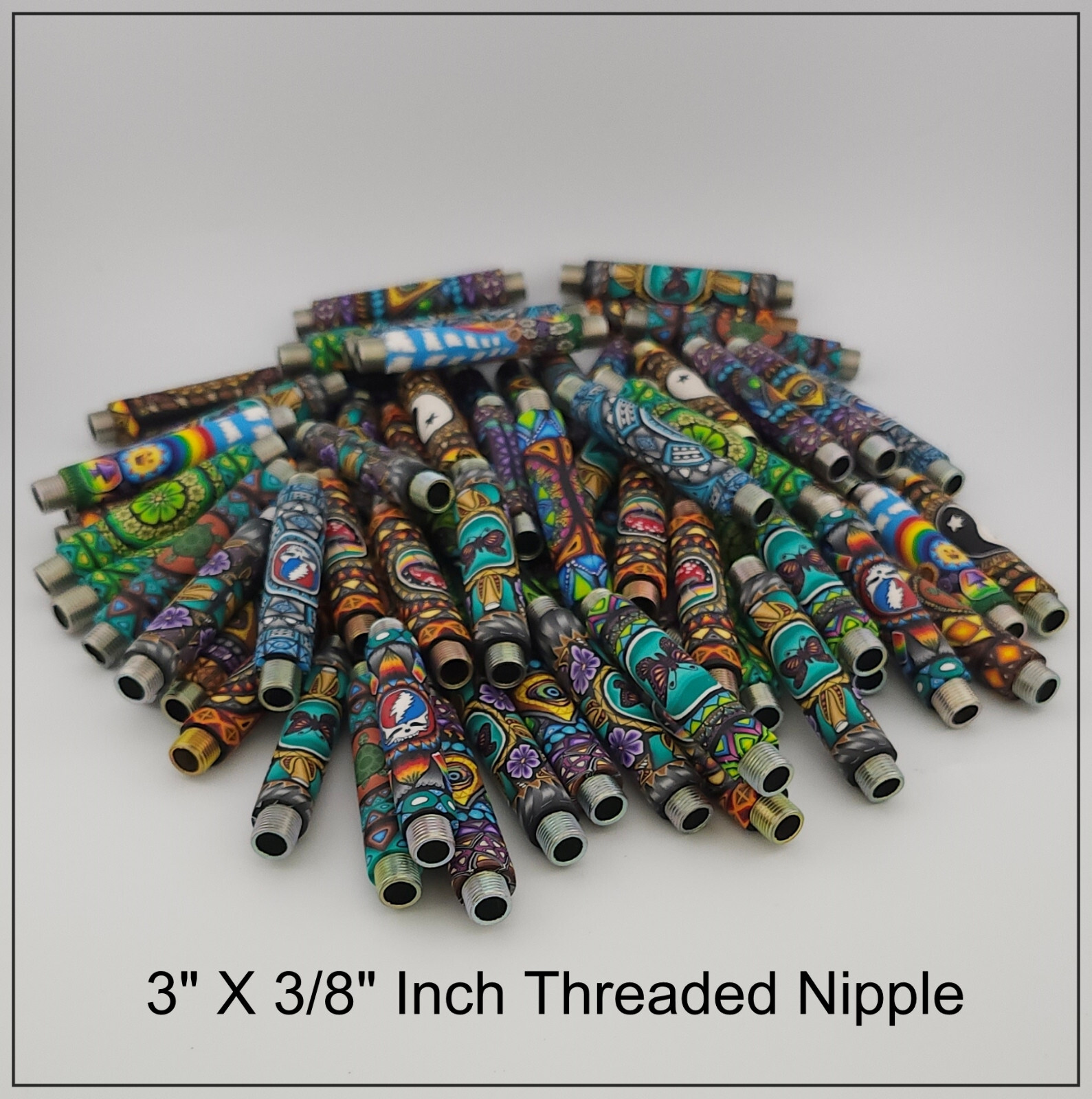Bulk Pipe Sleves - 100 FIMO 3/8\
