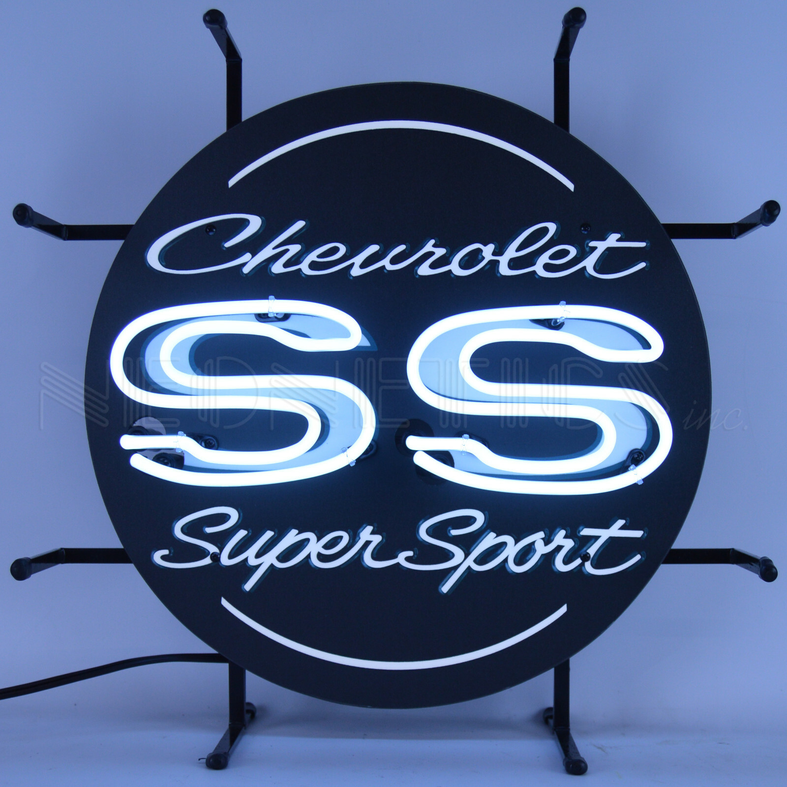 Chevy SS Neon sign wall lamp light Chevrolet Super Sport Nova Impala Monte Carlo