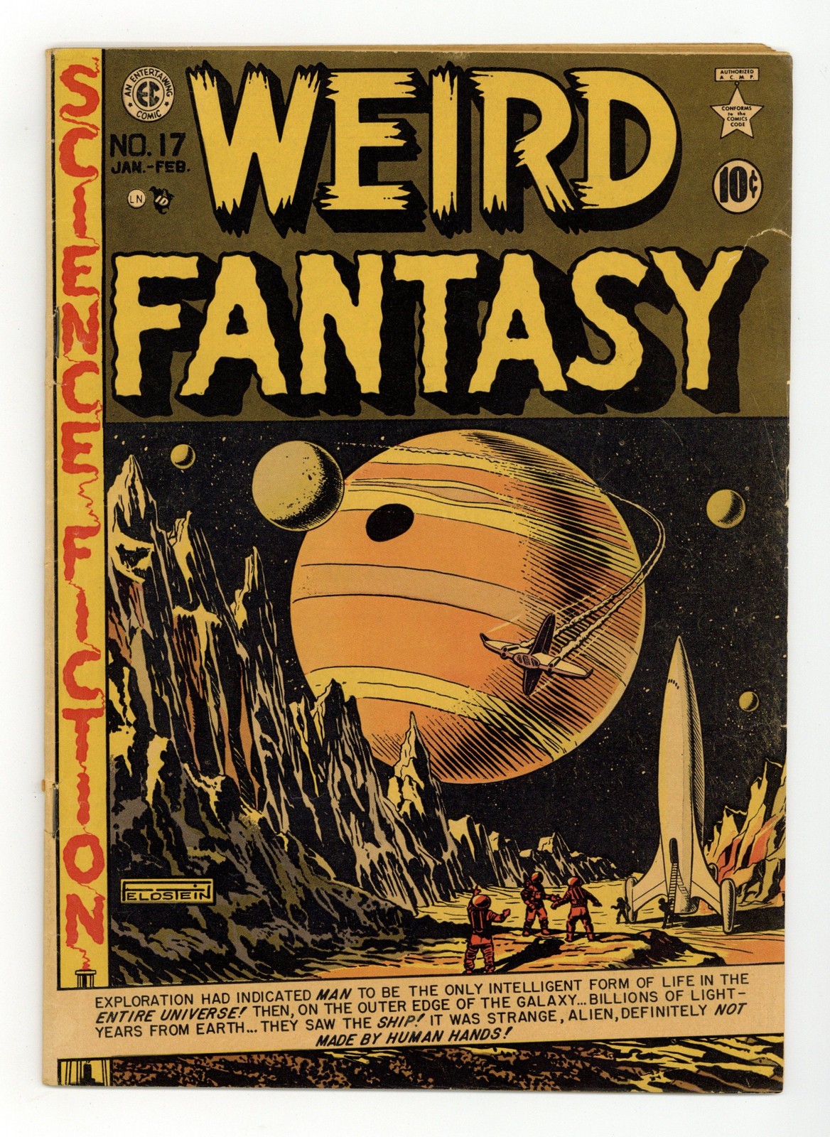 Weird Fantasy #17 GD/VG 3.0 1951 E.C. Comics