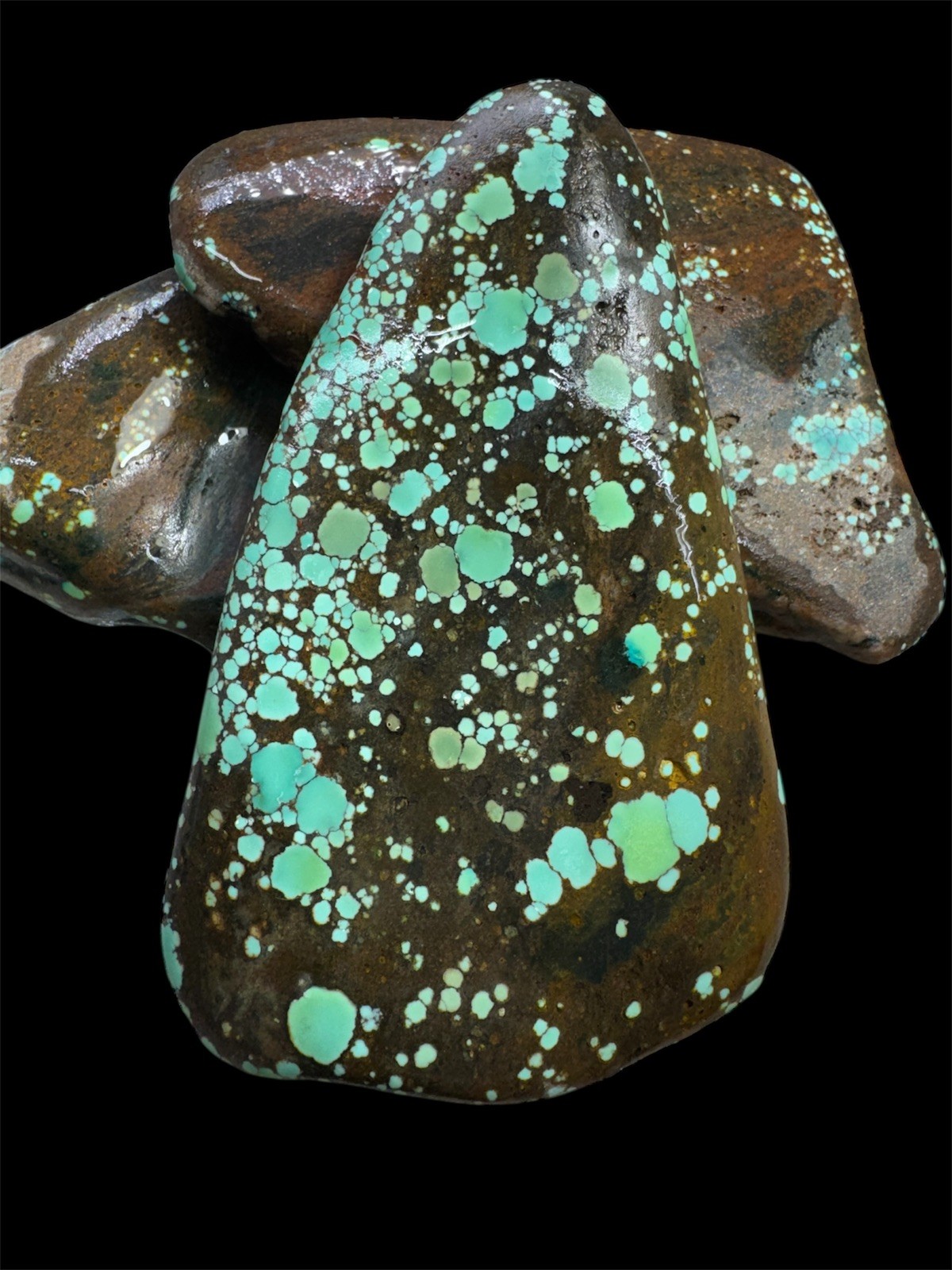  ( stabilized) old stock Hubei turquoise from china 