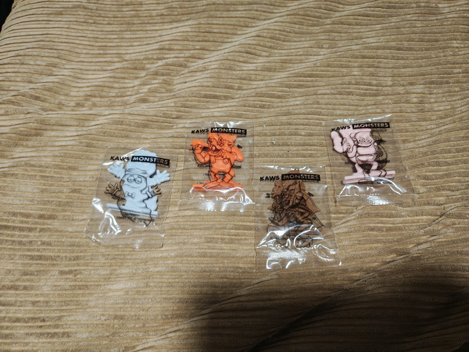 KAWS Monsters 22 Set of 4 Boo Berry, Chocula, Franken Berry, Fruit Brute