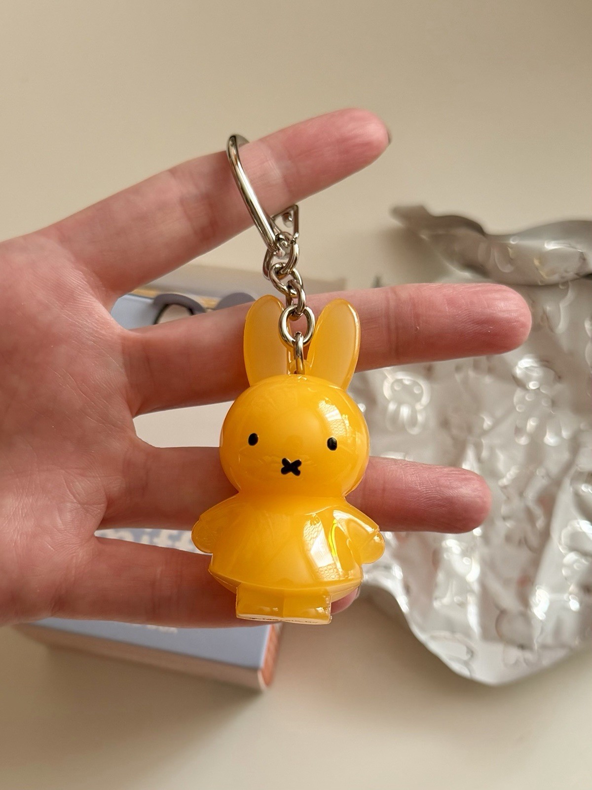Smoko x Miffy Jelly Keychain Blind Box: Pineapple Jelly Miffy / Open Box