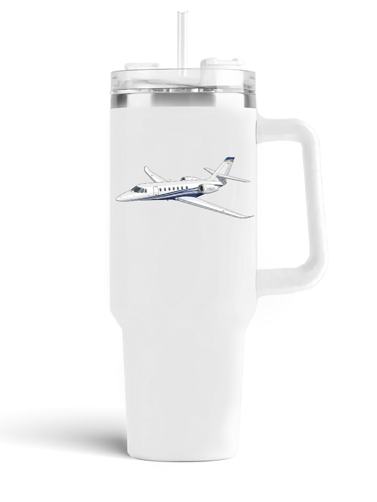 Cessna Citation Sovereign Stainless Steel Quencher Tumbler 40oz.