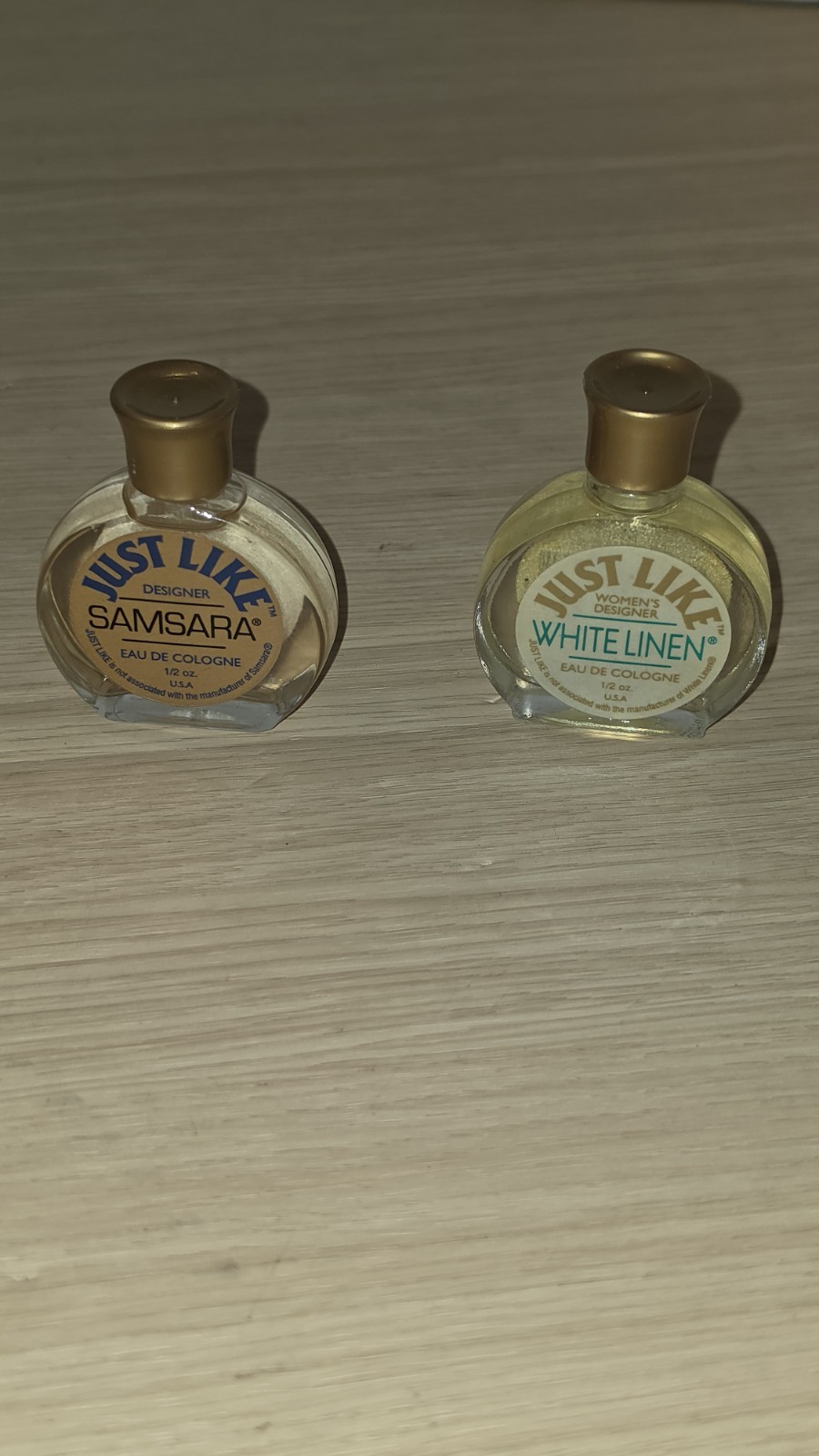 VINTAGE JUST LIKE DESIGNER SAFARI DE COLOGNE 1/2 Oz Samsara/White Linen 1980’s VINTAGE JUST LIKE DESIGNER SAFARI DE COLOGNE 1/2 Oz Samsara/White Linen 1980’s
