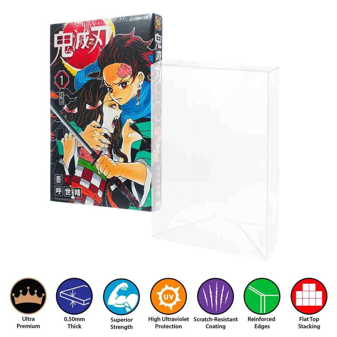 MANGA BOOK STANDARD Size Protectors for Manga (0.50mm thick, UV Resistant) MANGA BOOK STANDARD Size Protectors for Manga (0.50mm thick, UV Resistant)