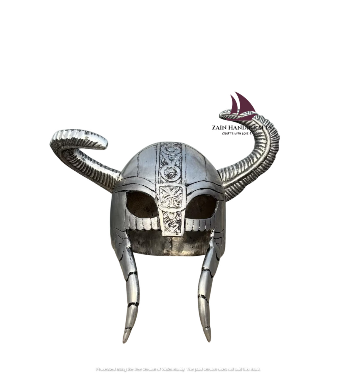 ZAIN Viking Horned Norse Warrior Helmet Medieval Cosplay Prop Helmet Valentine