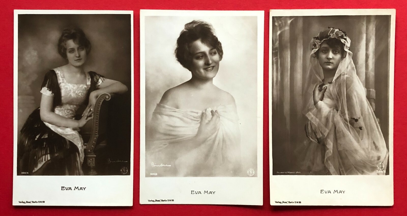3 x actor photo postcard around 1930 Mia May (99201 3 x actor photo postcard around 1930 Mia May (99201
