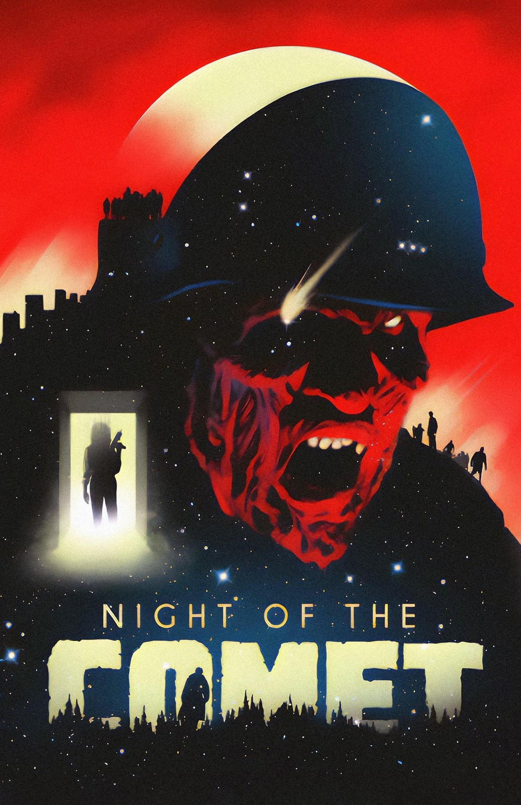 Night of the Comet 1984 Poster Print Wall Art Movie Decor