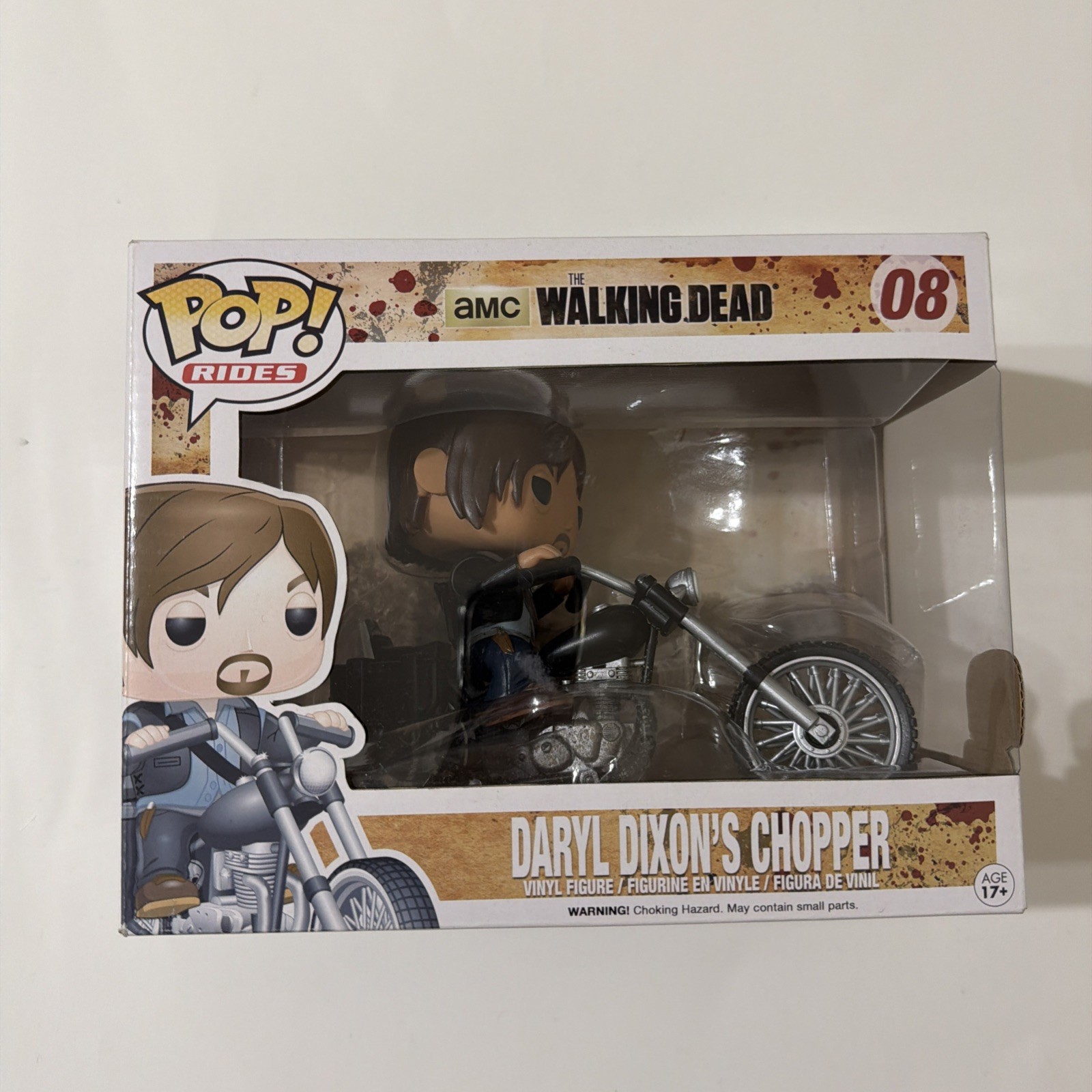 Funko Pop Rides Vinyl: The Walking Dead - Daryl Dixon\'s Chopper #08