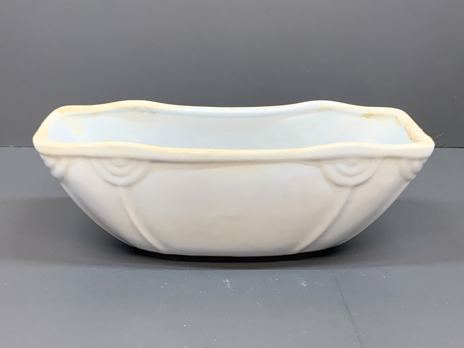 Vintage Gray Pottery Planter Roseville Pottery Ohio