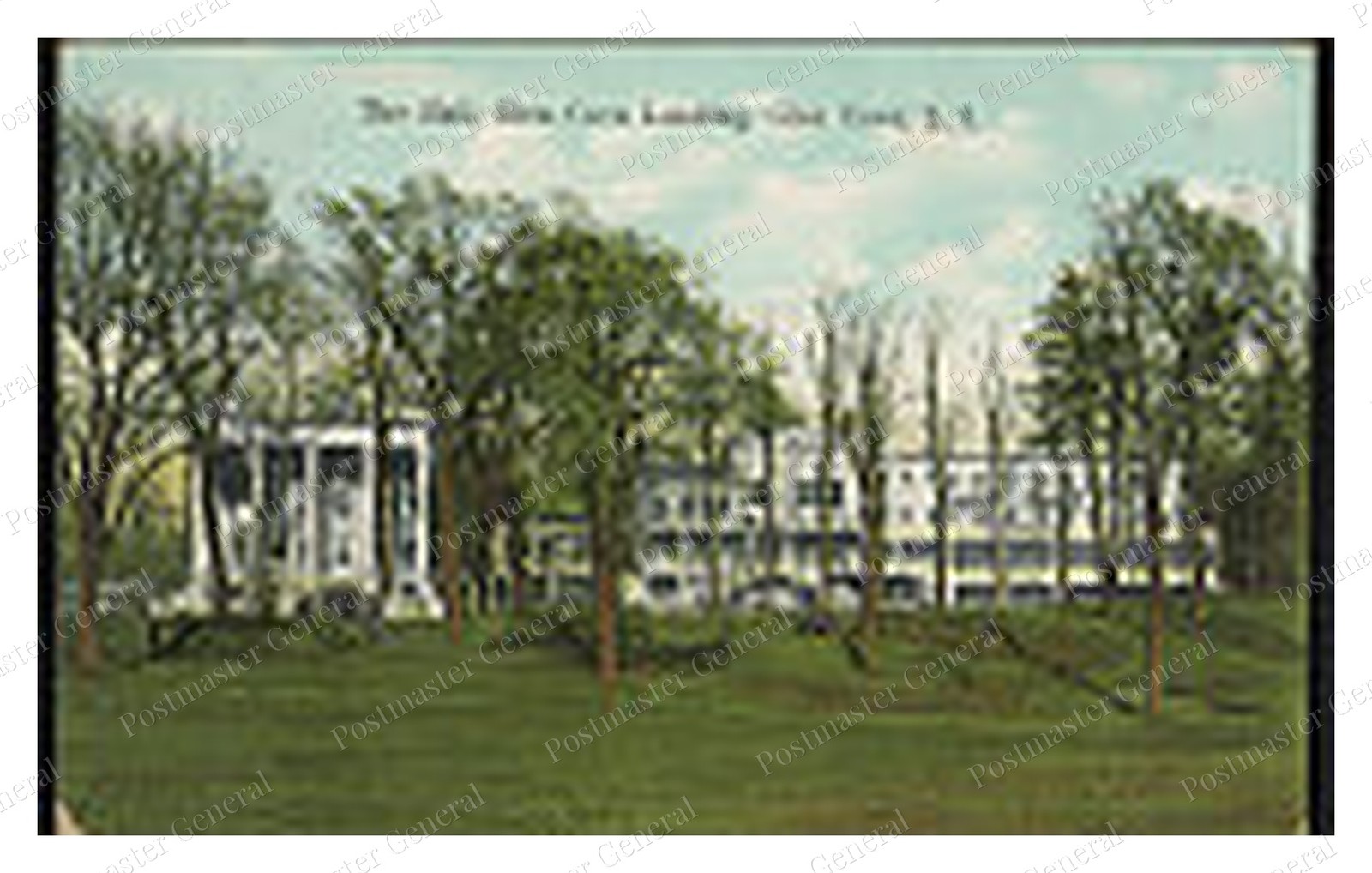 Glen Cove New York The Hall Standard Postcard COPY RPPC Glen Cove New York The Hall Standard Postcard COPY RPPC