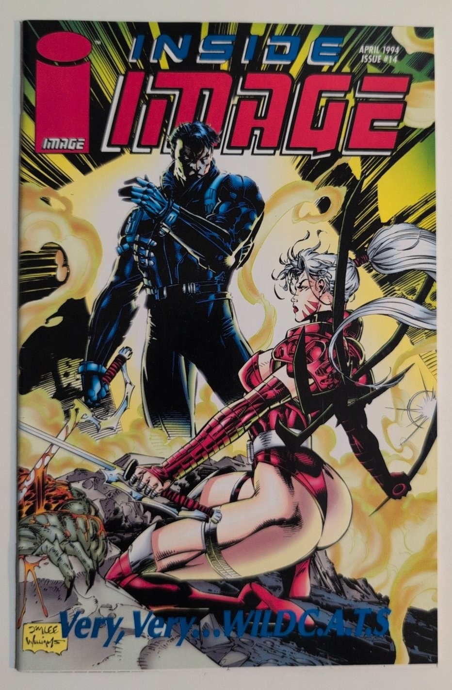 Inside Image #14 Magazine Grifter Zealot Image Comics 1994 Inside Image #14 Magazine Grifter Zealot Image Comics 1994