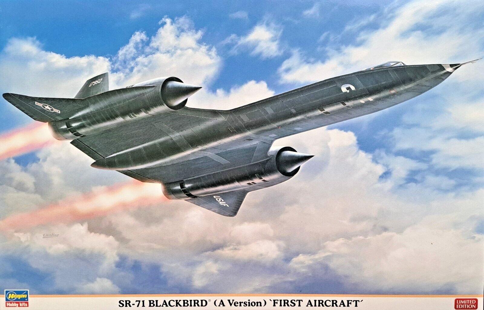 Lockheed SR-71A Blackbird A-Model First Aircraft Limited. Ed. 1/72 Scale Model