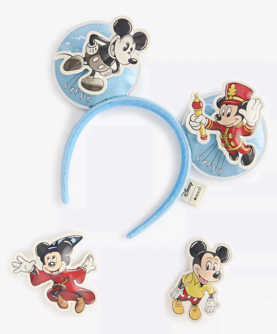 Disney Loungefly Macy’s 100th Sorcerer Mickey Interchangeable Ears-SHIPS NOW Disney Loungefly Macy’s 100th Sorcerer Mickey Interchangeable Ears-SHIPS NOW