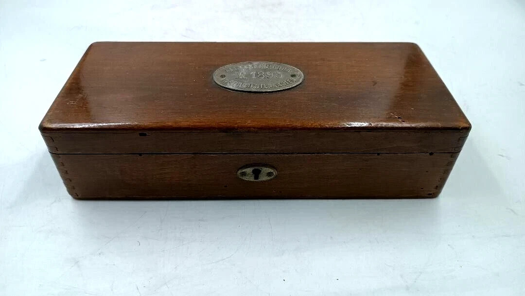 ANTIQUE 1895 SURGERY INSTRUMENT BOX (KLEINER CHIRURG INSTRUMENTENKANSTEN) ANTIQUE 1895 SURGERY INSTRUMENT BOX (KLEINER CHIRURG INSTRUMENTENKANSTEN)