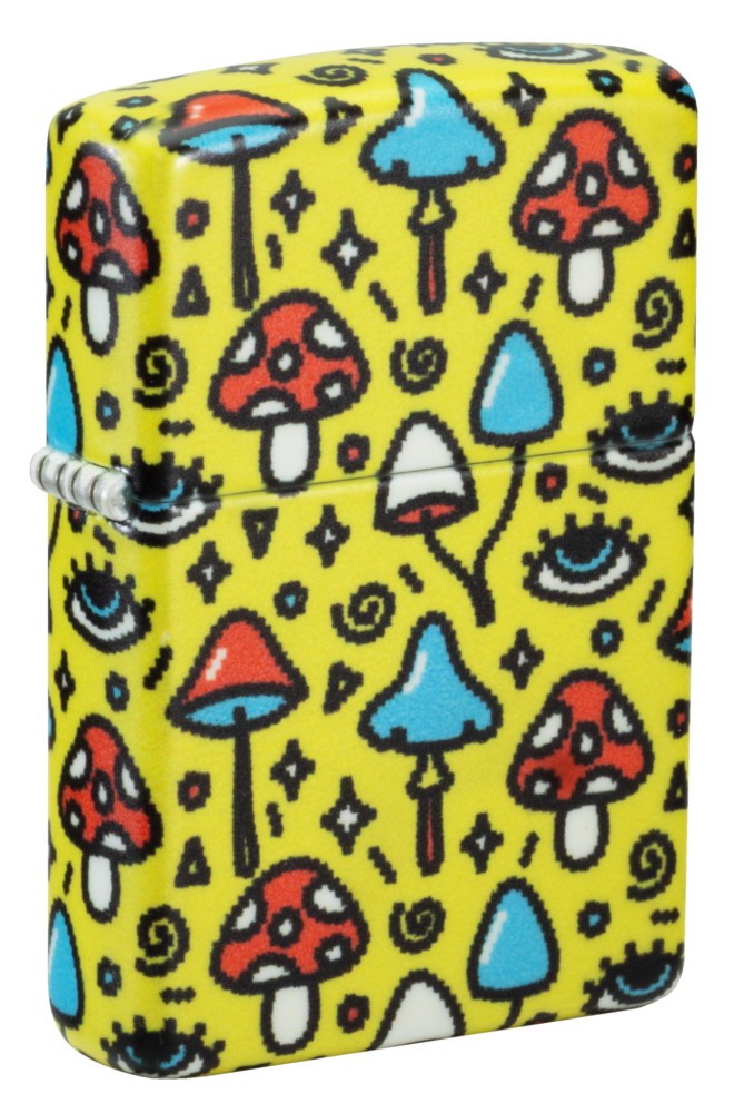 Zippo Eye Spy Design Glow in the Dark Green Windproof Pocket Lighter, 46847