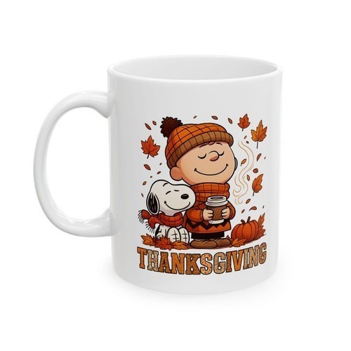 Thanksgiving Family Ceramic Mug, Mug for the family on Thanksgiving, Coffee Cup Thanksgiving Family Ceramic Mug, Mug for the family on Thanksgiving, Coffee Cup
