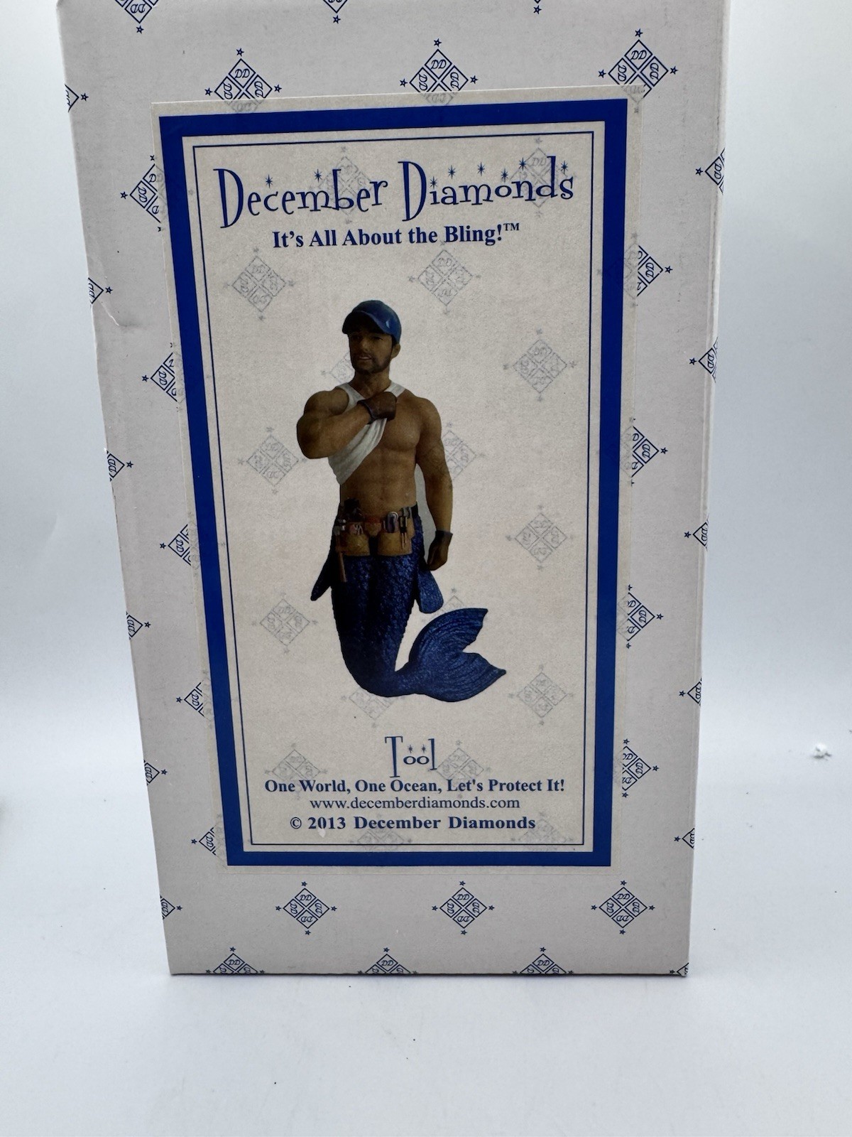 RARE December Diamonds TOOL Handyman Merman Ornament 2013 RETIRED NIB RARE December Diamonds TOOL Handyman Merman Ornament 2013 RETIRED NIB