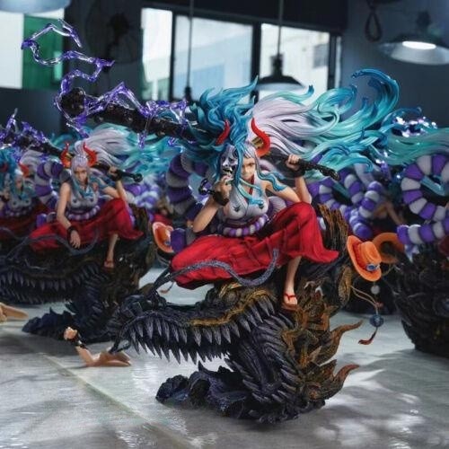One Piece Yamato Resin Statue In Stock Popmax Scale H36cm Anime YYGK