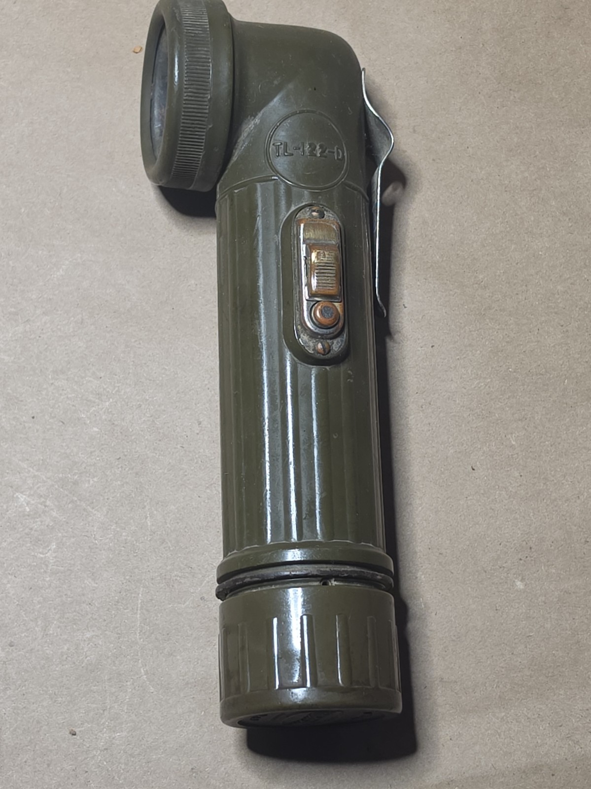 WW2 US MILITARY USMC/US ARMY TL-122-B BRIGHTSTAR FIELD FLASHLIGHT WW2 US MILITARY USMC/US ARMY TL-122-B BRIGHTSTAR FIELD FLASHLIGHT