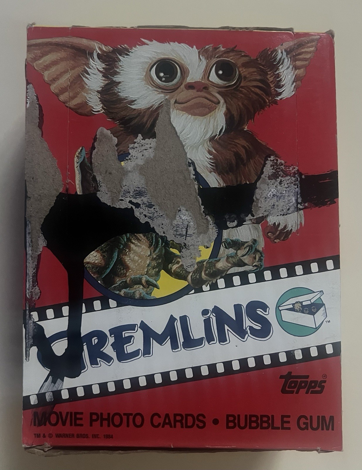 Vintage 1984 Topps Gremlins Movie Trading Cards - Wax 36 Sealed Packs (1 Box)