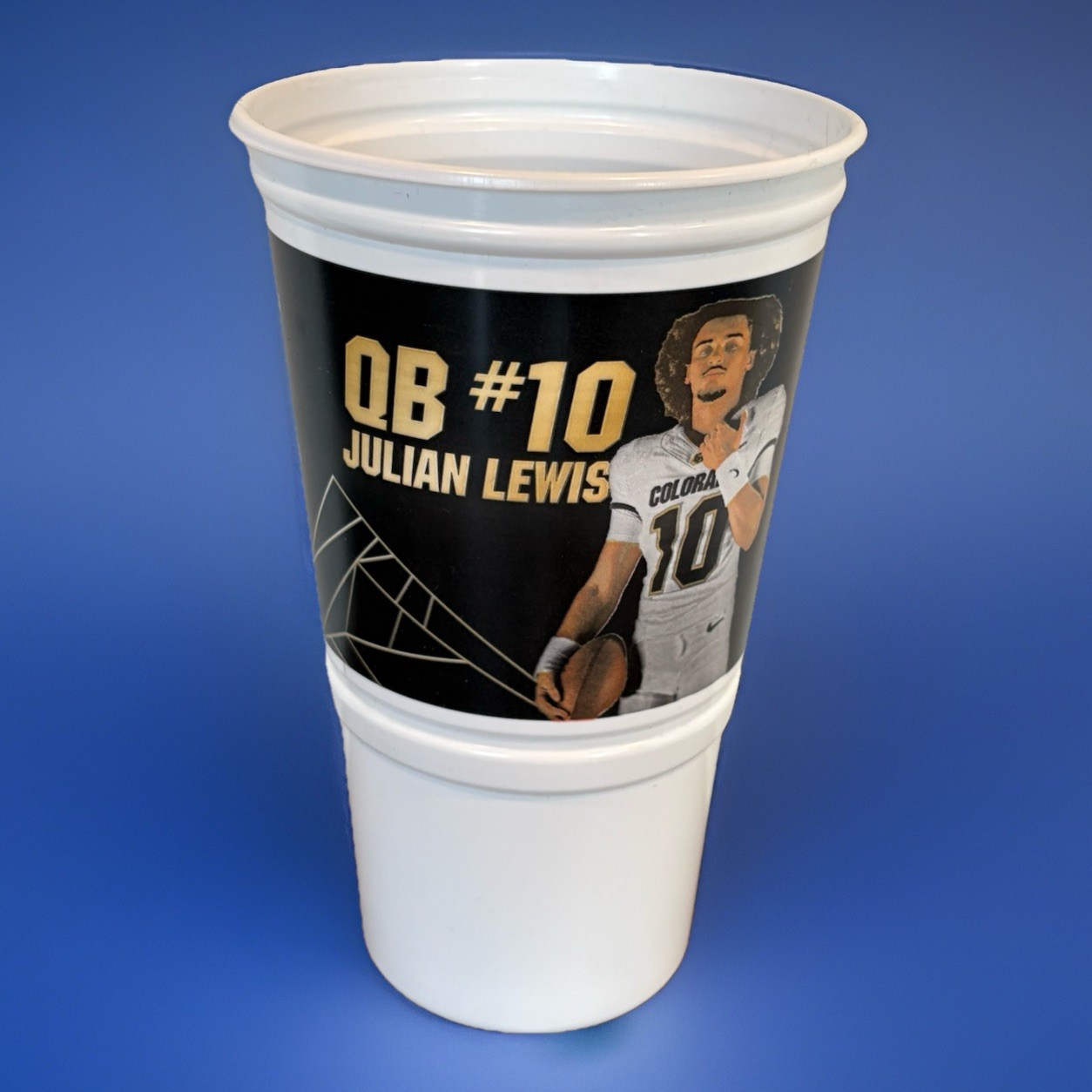 Taco Bell Cup CU Boulder Buffaloes Buffs Football Colorado QB #10 Julian Lewis