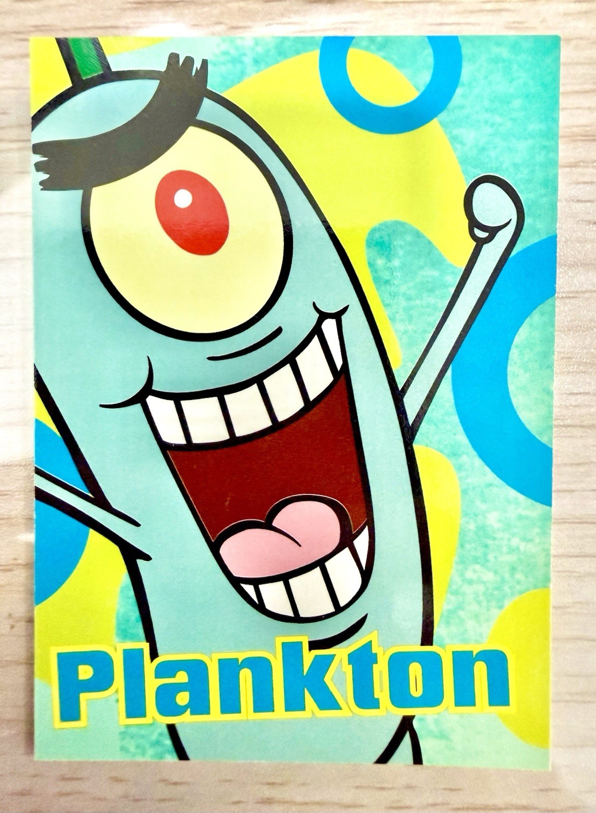 2009 Topps SpongeBob SquarePants Premiere Edition Plankton #7 Series 1 2009 Topps SpongeBob SquarePants Premiere Edition Plankton #7 Series 1